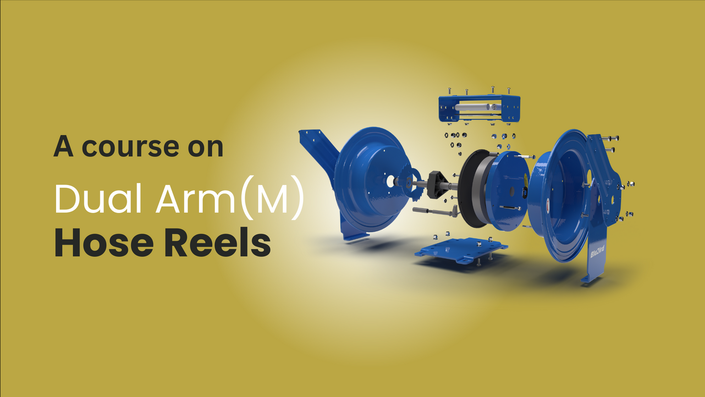 Dual Arm (M) Hose Reels