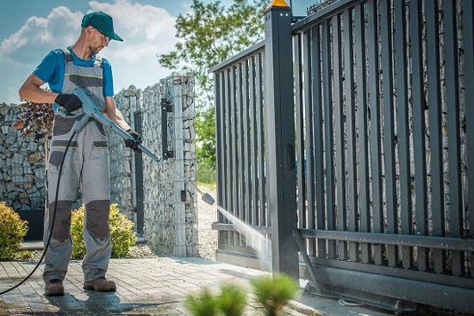 How can you create awareness about pressure washing business in your community