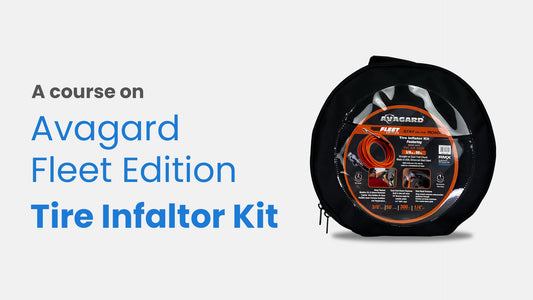 Avagard 3/8" x 50' Fleet Edition Tire Inflator Kit