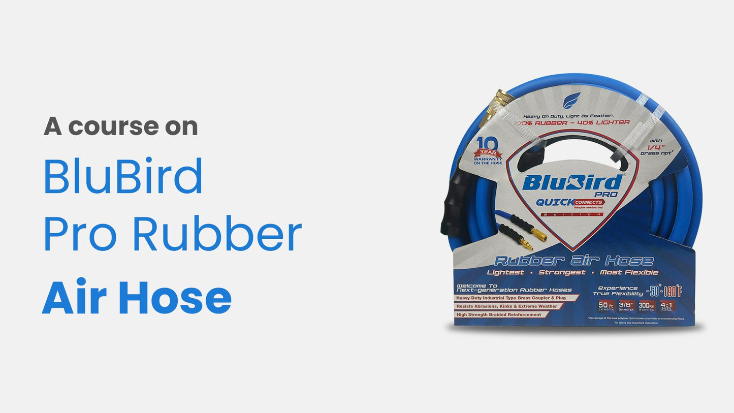 BluBird Pro Rubber Air Hose